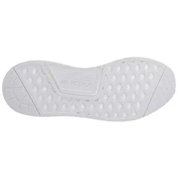 adidas Originals womens Nmd_r1 Sneaker, White/White/Silver, 7 US