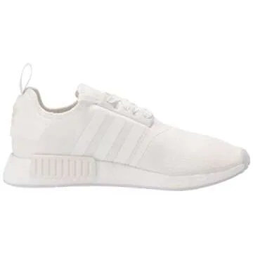 adidas Originals womens Nmd_r1 Sneaker, White/White/Silver, 7 US