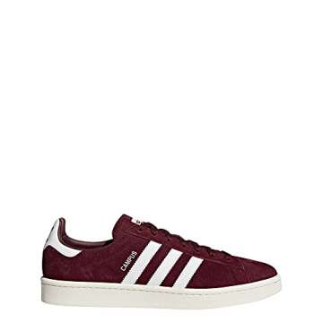 adidas Originals Campus Burgundy/White/Chalk White 10.5 DMedium