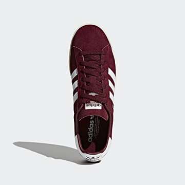 adidas Originals Campus Burgundy/White/Chalk White 10.5 DMedium