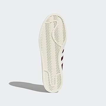 adidas Originals Campus Burgundy/White/Chalk White 10.5 DMedium