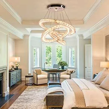 Stylish diisunbihuo Modern LED Chandeliers for Elegant Homes