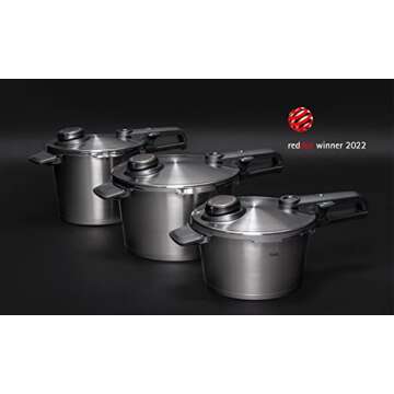 Fissler Vitavit Premium Pressure Cooker Set: Versatile & Safe