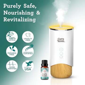 GuruNanda Rosemary Essential Oil - Pure & Natural 15ML