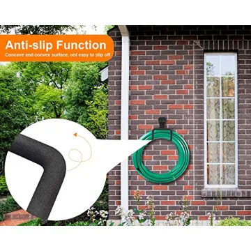 Sturdy PeoMev Metal Garden Hose Holder for Your Outdoor Space