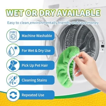 AmaVins Reusable Mop Pads for Swiffer | Eco-Friendly & Washable