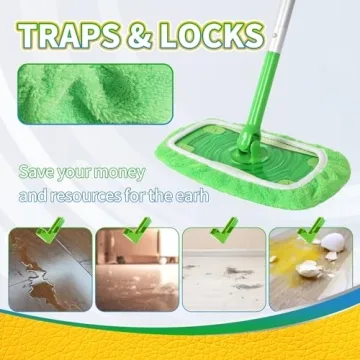 AmaVins Reusable Mop Pads for Swiffer | Eco-Friendly & Washable