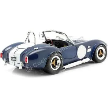 Shelby Collectibles 1965 Cobra 427 S/C Model Car - Dark Blue, Authentic Signature