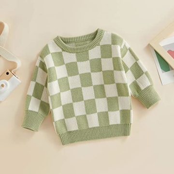 Kuriozud Baby Sweater - Soft Warm Toddler Knit Sweater