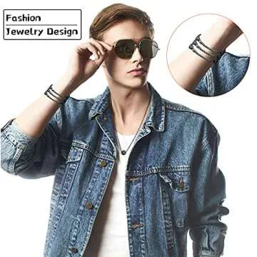 1034 Pieces King Crown Charm Rhinestone Bead Round Ball Zircon Bead Hexagon Big Hole Spacer Diamond Cutting Cube for DIY Chain Bracelet Jewelry Making(Black)