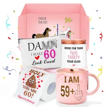 60th Birthday Gifts for Women - Celebrate Her Milestone with Joy
