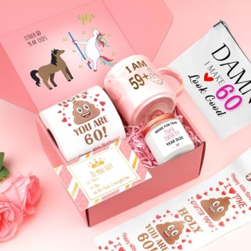 60th Birthday Gifts & Decorations for Her Celebration