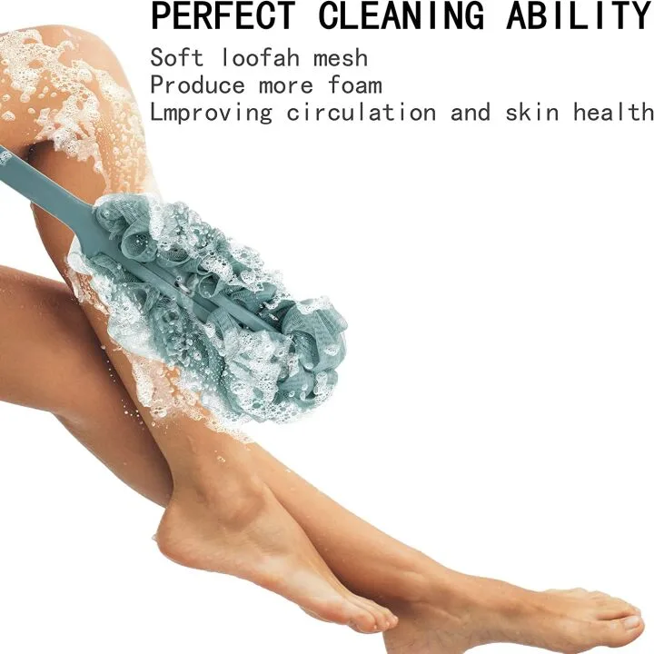 Prozklves Back Scrubber with Long Handle - Green