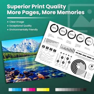 GREENBOX TN760 TN730 Toner Cartridges Black High Yield Replacement for Brother TN-760 TN-730 Toner for MFC-L2710DW HL-L2350DW HL-L2370DW HL-L2395DW MFC-L2750DW DCP-L2550DW HL-L2390DW Printer, 4 Pack