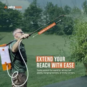 PetraTools Backpack Sprayer with Long Battery Life - HD4000