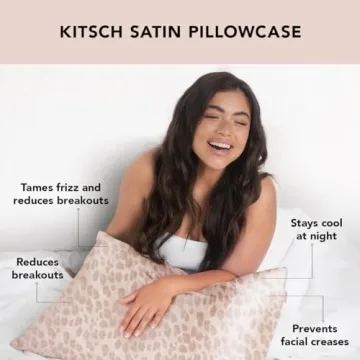Premium Kitsch Satin Pillowcase for Hair Skin Care