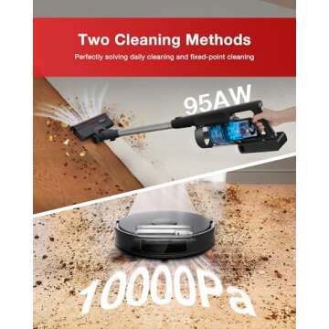 Yeedi C12 Combo All-in-One Vacuum and Mop Cleaner
