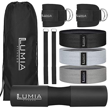 Lumia Fitness 7 Piece Glute Workout Kit - Ultimate Gym Accessories