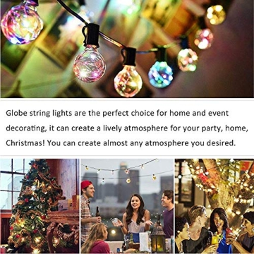 IELECMG 35FT G40 LED String Lights for Outdoor Events