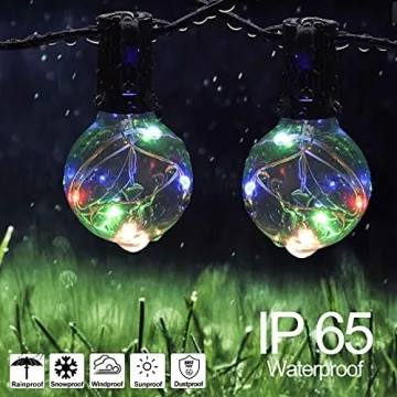 IELECMG 35FT G40 LED String Lights for Outdoor Events