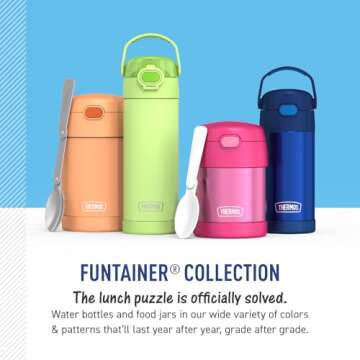 Buy THERMOS FUNTAINER 12oz Kids Water Bottle with Straw