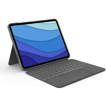 Logitech Combo Touch Keyboard Case for iPad Pro 11" - Detachable Backlit & Trackpad