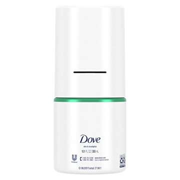 Dove Nourishing Foaming Hand Wash Aloe and Eucalyptus Touchless Battery Operated Dispenser Kit Moisturizing Foaming Hand Wash Refill 10.1 oz