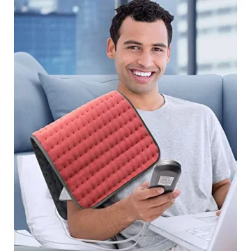 VALGELUIK Heating Pad for Back and Neck Relief