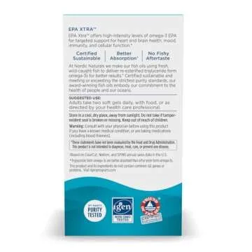 Nordic Naturals EPA Xtra Omega-3 Fish Oil Soft Gels