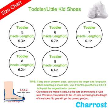 Baby Walking Shoes for Toddlers Age 1-4 Slip-On Sneakers