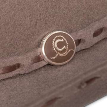 Charlie 1 Horse Hats Men's Bucksnort 4" Brim Stone Hat