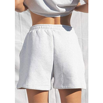 Yuemengxuan Women's Casual Sports Shorts with Pockets