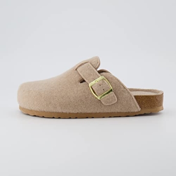 CUSHIONAIRE Hana Clogs - Stylish Vegan Suede Slip-Ons