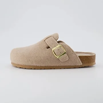 CUSHIONAIRE Hana Clogs - Stylish Vegan Suede Slip-Ons