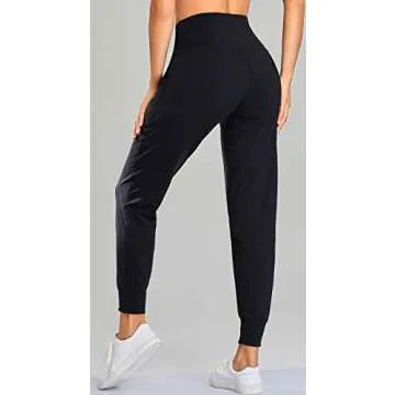 Oalka Women's Joggers High Waist for Comfort and Style