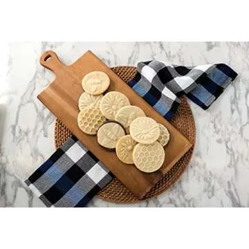 Nordic Ware Honey Bee Cookie Stamps for Baking Fun