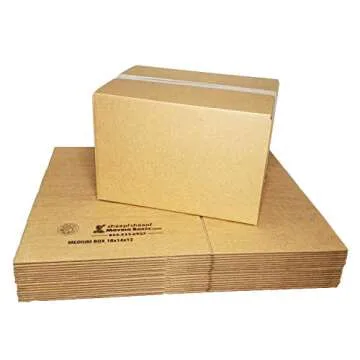 Medium Moving Boxes 20-Pack 18"x14"x12" Durable Packing Solutions