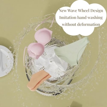 Portable Mini Washing Machine for Small Loads, Travel & Home