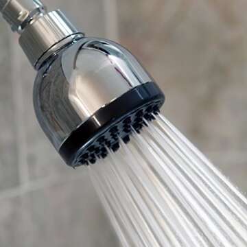 Aqua Elegante High Pressure Shower Head for Luxurious Showers