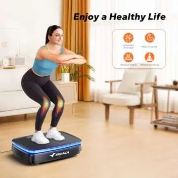 Buy MERACH Vibration Plate - Bluetooth & LED Workout Machine