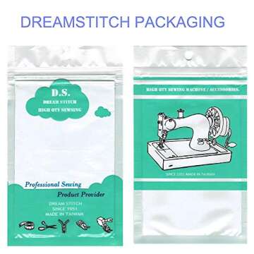 DreamStitch 7mm Open Toe Presser Foot for All Sewing Machines