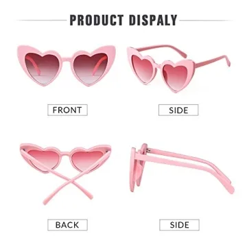Stylish GIFIORE Heart Sunglasses for Fashion Lovers