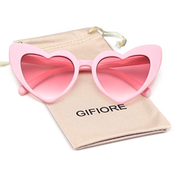 Stylish GIFIORE Heart Sunglasses for Fashion Lovers