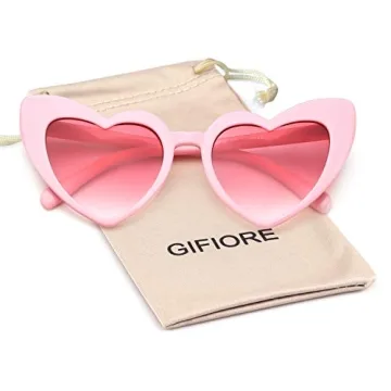 Stylish GIFIORE Heart Sunglasses for Fashion Lovers