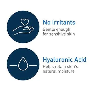 CeraVe Moisturizing Cream | 1.89 Ounce | Travel Size Face and Body Moisturizer for Dry Skin, ivory