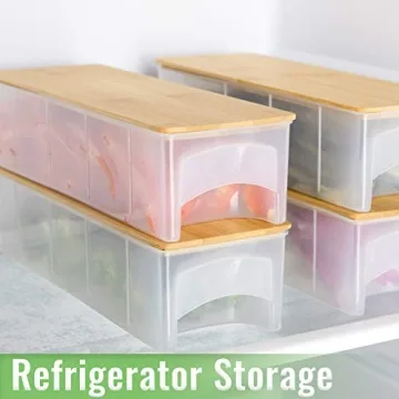 SHINESTAR Cutting Board with Containers for Easy Prep