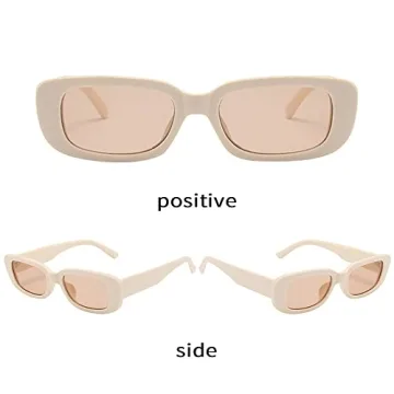 BOJOD Trendy Rectangle Sunglasses UV Protection for All