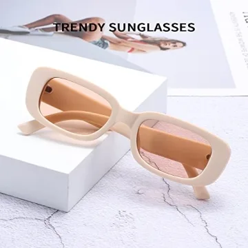 BOJOD Trendy Rectangle Sunglasses UV Protection for All