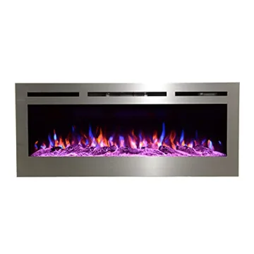 Touchstone Sideline Deluxe Electric Fireplace with Smart Features