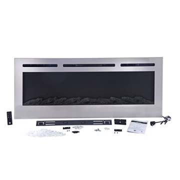 Touchstone Sideline Deluxe Electric Fireplace with Smart Features